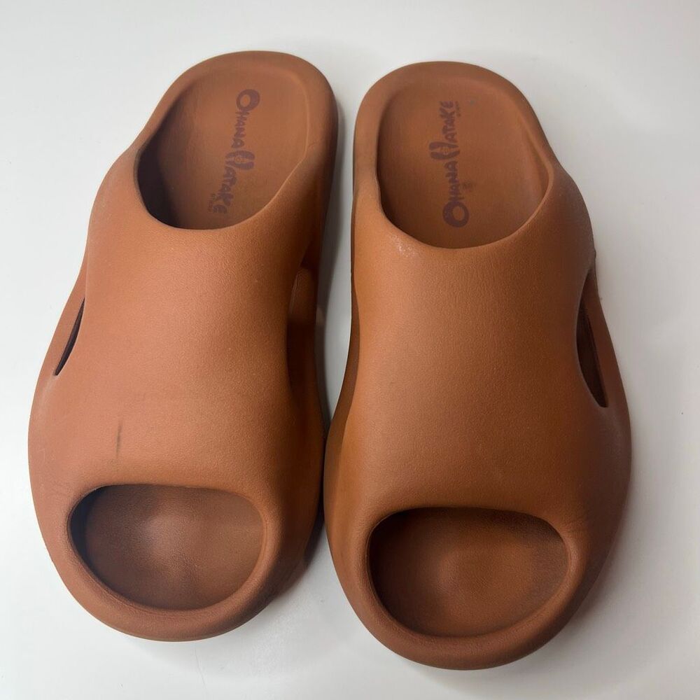 Ohana Hatake SURIPPA OHANA rust sandals slide